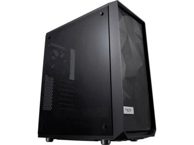 Fractal Design Meshify C Black ATX Case High Airflow Compact Dark Tint Temper... - Image 1 of 4