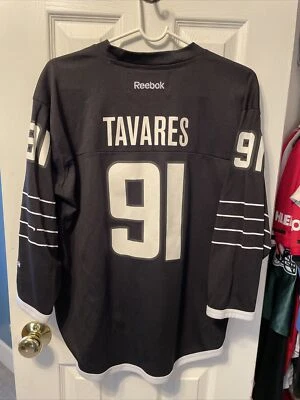 John Tavares New York Islanders Hockey Reebok Niños Camiseta Negra Talla L/XL Foto 1 de 2