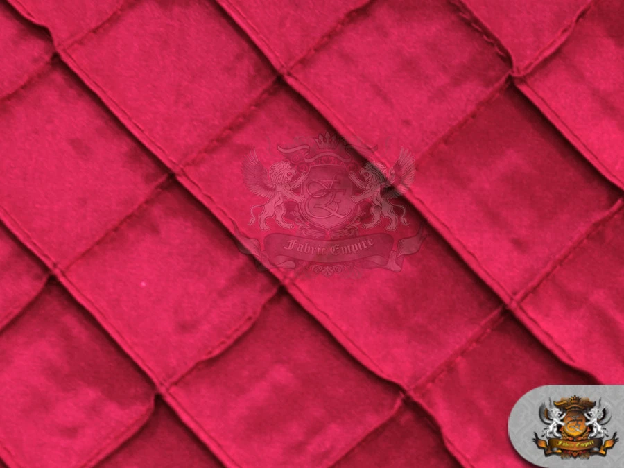 Tela de diamante pintuck de tafetán vendida por yarda Foto 1 de 1