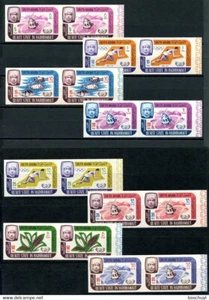 Aden, Qu'aiti State in Hadhramaut, 1966, Weltraum, Olympiade, PPS, Michel 80-87B - Bild 1 von 1