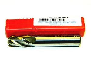 NARIZ DE BOLA 4 Flauta FRESINOS DE EXTREMO Carburo Sólido 1/8 1/4 3/8 1/2 Hecho en EE. UU. LST 135 - Imagen 1 de 1