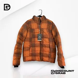 Alpine Design Men's Down Puffer Jacket Rustic Plaid Size Large - Picture 1 of 6