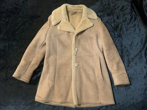 VTG Mens Woolrich Sherpa Marlbro Man Rancher Coat Size 44 - Picture 1 of 4