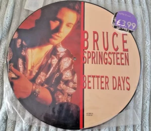Bruce Springsteen - Better Days - 12" Picture Disc Vinyl single NEW UNPLAYED - Picture 1 of 2
