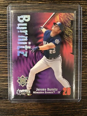 Circa Thunder Rave #20 1998 Jeromy Burnitz/150. Tarjeta muy chula/rara. Foto 1 de 2