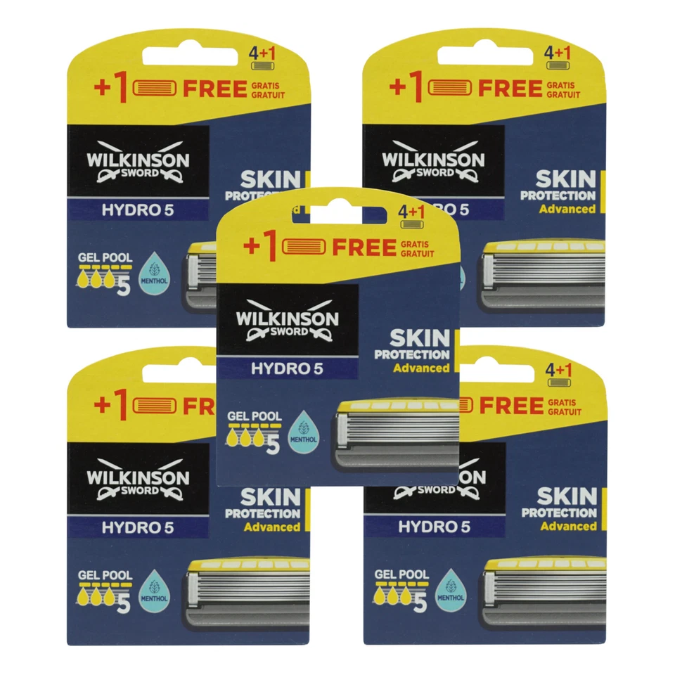 Wilkinson Sword Hydro 5 SKIN PROTECTION Advanced Rasierklingen 5-10-15-20-25 St.