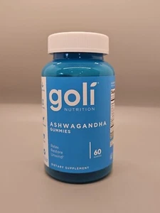 {J} GOLI - Ashwagandha & Vitamin D - Relax, Restore - Mixed Berry (60) Gummies - Picture 1 of 4