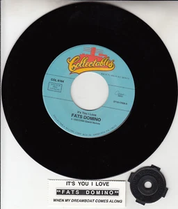 FATS DOMINO It's You I Love & When My Dreamboat Comes Along 7" 45 rpm record NEW - Picture 1 of 1