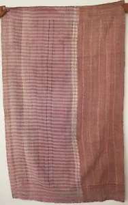 Coperte biancheria da letto Kantha vintage indiane di altissima qualità fatte a mano - Foto 1 di 4