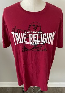 True Religion Red Shirts for Men for 