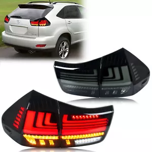 LED Sequential Tail Lights for Lexus RX330 RX350 RX400h 2004-2009 Rear Lamps - Bild 1 von 5