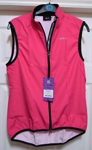 NWT Primal women's neon pink Sport Cut Cycling Wind Vest, various sizes - Picture 1 of 4