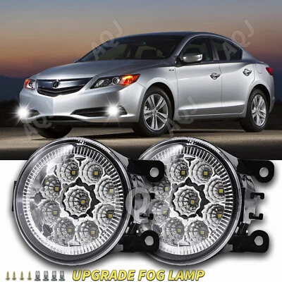 Par de luces antiniebla transparentes para parachoques Fit 2013 2014 2015 Acura ILX repuesto Foto 1 de 4