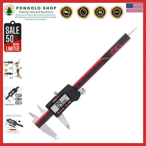 Accurate Stainless Steel Digital Caliper 0-6 Inch with Smooth Sliding Mechanism - Picture 1 of 8