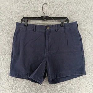 Lands End Shorts Mens 36 Blue Flat Front Shorts - Picture 1 of 10