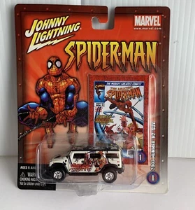 2004 Johnny Lightning Spiderman 2003 Hummer H2 SUV MARVEL -New In Box - Picture 1 of 3