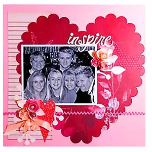 Sizzix Bigz Pro Scallop Heart #656612 Retail $68.99 Retired, Crafter's MUST HAVE - Picture 1 of 2