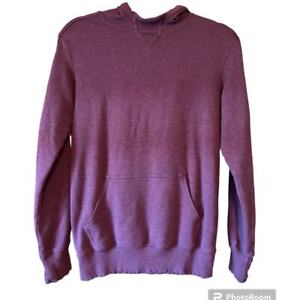 Athleta Girl All For One Super Soft Hooded Purple Sweatshirt Size XL (14)