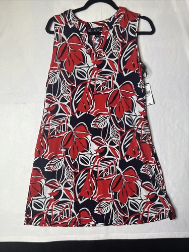 Abito tropicale ALYX donna taglia S nuovo con etichetta ufficio festivo tropicale