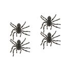 4 Pcs Spider Decorations Insect Animal Model Halloween Decore