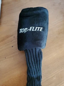 Top Flite 3 Wood Headcover Black White Fairway Wood Golf Club Head Cover - Picture 1 of 3