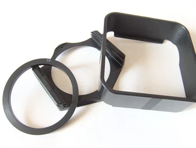 Cokin A System Filter Holder, hood and 55mm ring - Image 1 of 2