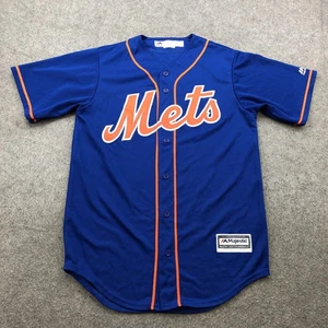 New York Mets Jersey Mens Small MLB Baseball Shirt Majestic Cool Base - Picture 1 of 8