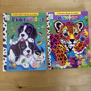 Lisa Frank Hunter 2000 Violet & Velvet 2002 Fantastic World Poster *1 Page Color - Picture 1 of 10