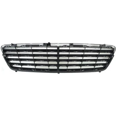 For 2003-2006 Grille Chrome Shell w Gray Insert Plastic Mercedes Benz S430 S500 - Image 1 of 4