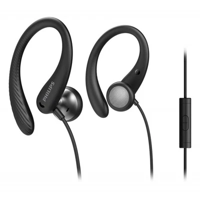 Philips TAA1105BK/00 cuffia e auricolare Cablato A clip, In-ear Sport Nero - Immagine 1 di 4
