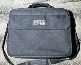* VINTAGE Authentic SEGA Game Gear Video Game Console Bundle w/ Bag & More *