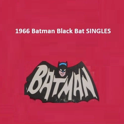 Tarjeta deportiva Topps Batman 1966 bate negro no deportiva individual *CgC605* Foto 1 de 1