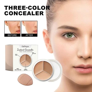Correttore 3 Colori Trucco Professionale Viso Contorno Occhi Trucco Lungo F8 A5U7 Viso K7Z9 - Foto 1 di 17