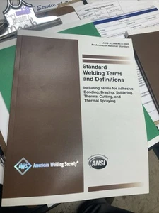 AWS 3.0M/A3.0:2020 Standard Welding Terms and Definitions. Used/Good condition - Picture 1 of 1