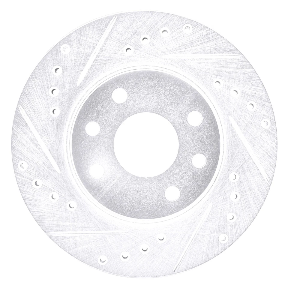 For Isuzu Impulse 90-92 Brake Rotor DFC Premium Drilled & Slotted Front Driver - Imagem 1 de 4