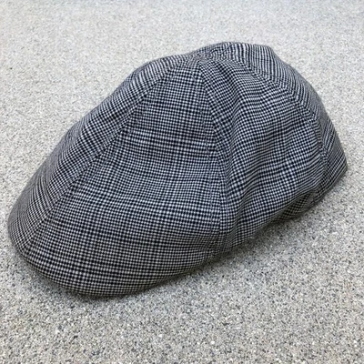 De colección LEVI'S Newsboy Gatsby Sombrero Para Hombre S/M Gris Gorra Cuadros Foto 1 de 4