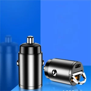 Mini Dual USB Type-C PD Car Phone Charger 30W Fast Charge Adapter Accessories - Photo 1 sur 8
