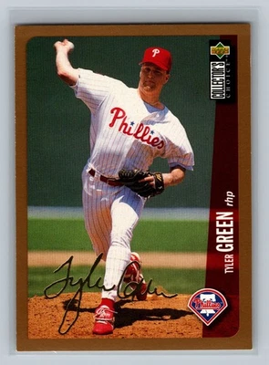 Tyler Green 1996 Upper Deck Collector's Choice GOLD SIGNATURE #253 MLB Card - Image 1 of 2