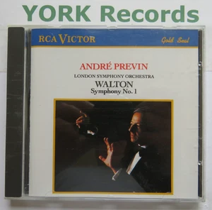 WALTON - Symphony No 1 PREVIN London Symphony Orchestra - Ex CD RCA Gold Seal - Picture 1 of 3