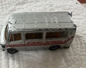 Vintage Siku Mercedes 208 2307Ccm Die cast Airport Service Van Back Door Damage - Picture 1 of 5