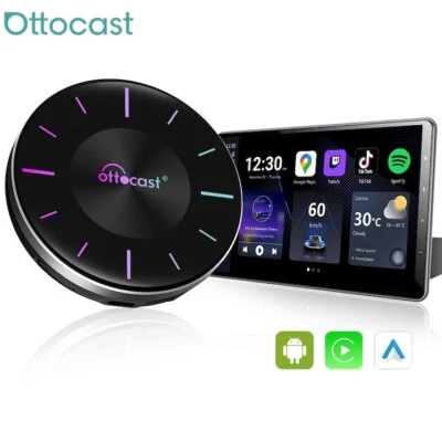 OTTOCAST P3 AI BOX YouTube APP Store SIM HDMI-Out Wireless CarPlay Android Auto - Bild 1 von 4