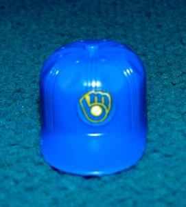 1970s Vintage : MILWAUKEE BREWERS mini BASEBALL CAP/HAT @ Gumball Machine NOS - Picture 1 of 1