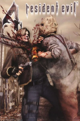 STAR MAKERS RISING 2005 POSTER :MOVIE REPRO : RESIDENT EVIL 4 - CONFRONTATION #3454