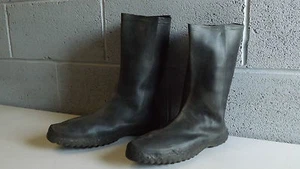 HEAVY DUTY NATURAL RUBBER OVERBOOTS - Picture 1 of 6