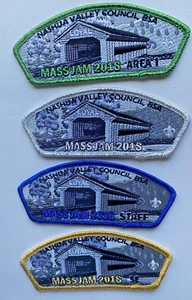 Nashua Valley Council - Mass Jam 2018 - Juego completo de 4 - Imagen 1 de 1
