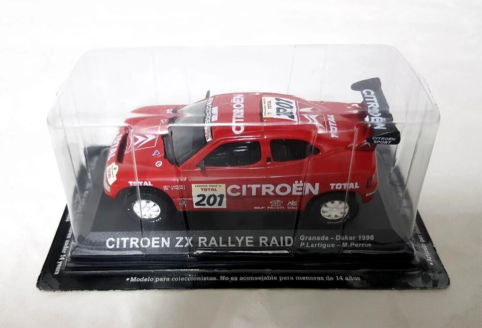 Citroen ZX Rallye Raid Granada Dakar 1996 P. Lartigue / M.Perrin - 1/43 - NUOVO - Immagine 1 di 1