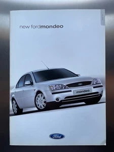 Ford Mondeo Brochure. Ghia X, Ghia, Zetec S, Zetec, LX Brochure - Picture 1 of 12