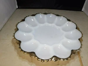 Vintage Deviled Egg Serving Dish - Picture 1 of 2