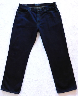 LUCKY BRAND ― Mens 38 x 30 ― 363 VINTAGE STRAIGHT Dark Denim Jeans ― #CT14 - Image 1 of 4