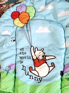 Disney Winnie the Pooh Baby Bouncer Chair Padded Seat Liner Replacement Part - Picture 1 of 4